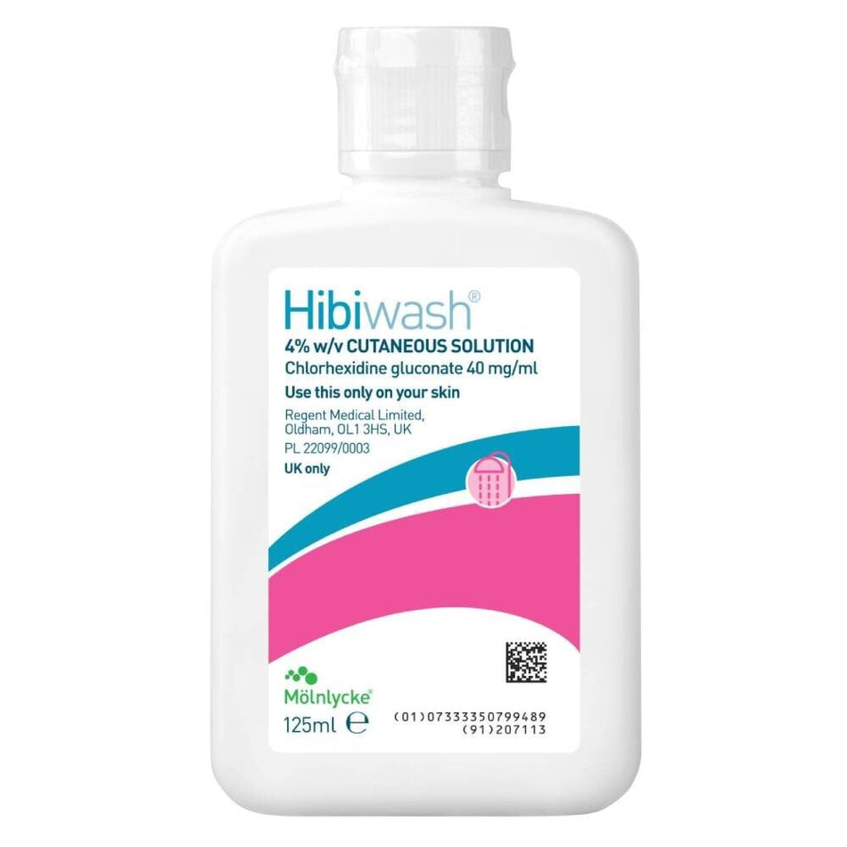 Hibiwash (Hibiscrub) Antimicrobial Skin Cleanser - 125ml product image - Fusion Pharmacy UK
