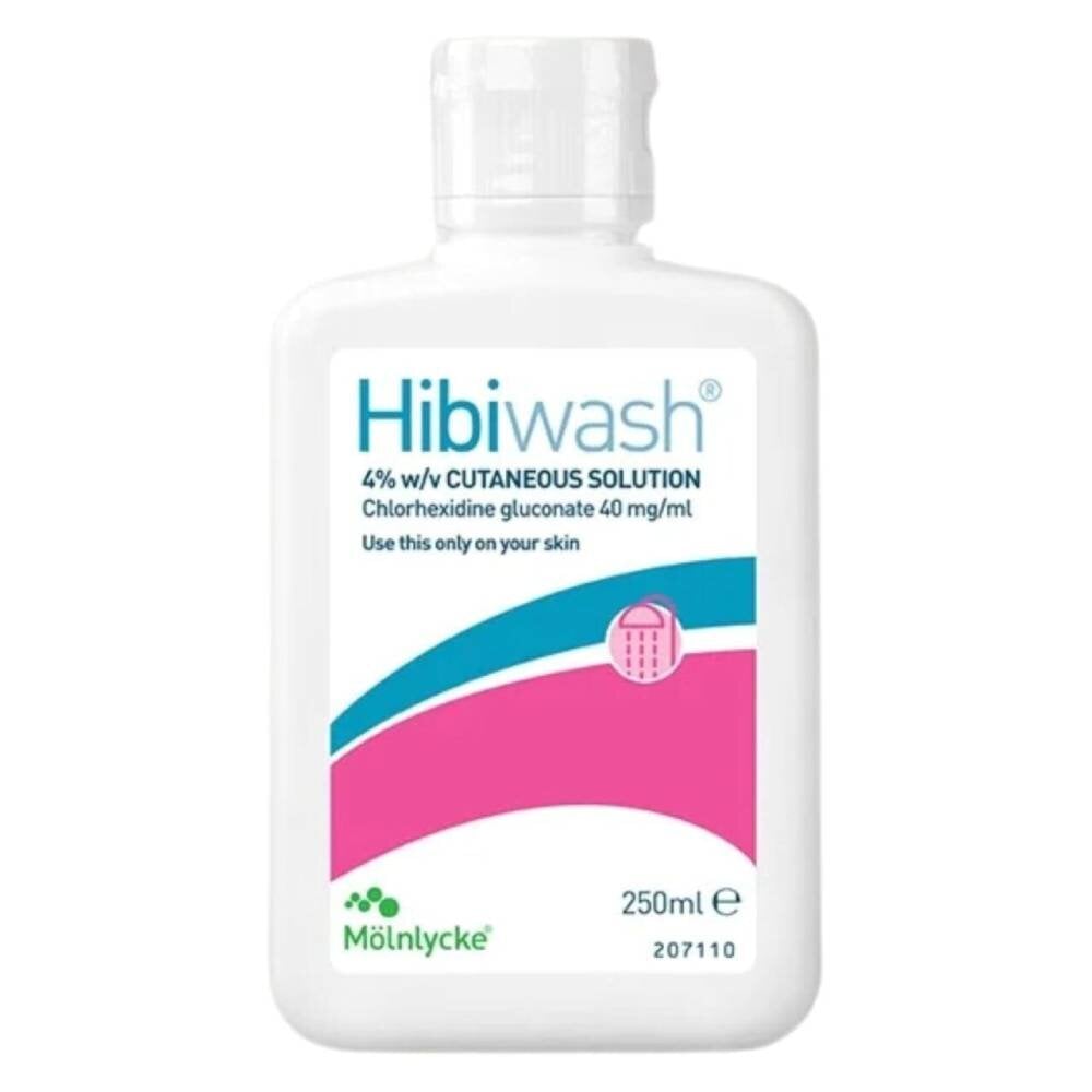 Hibiwash (Hibiscrub) Antimicrobial Skin Cleanser - 250ml product image - Fusion Pharmacy UK
