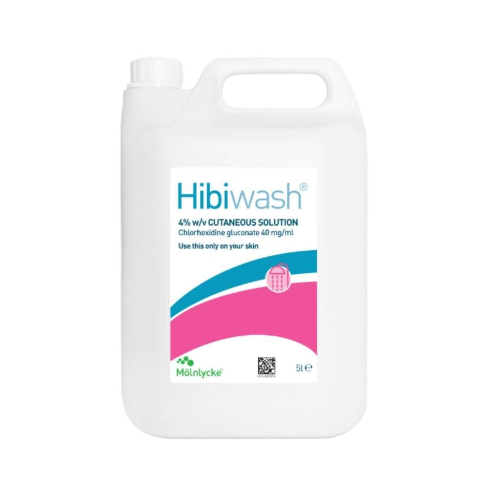 Hibiwash (Hibiscrub) Antimicrobial Skin Cleanser -  5000ml product image - Fusion Pharmacy UK