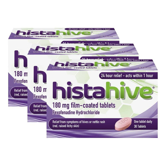 HistaHive 180mg - 30 Tablets - 3 Packs