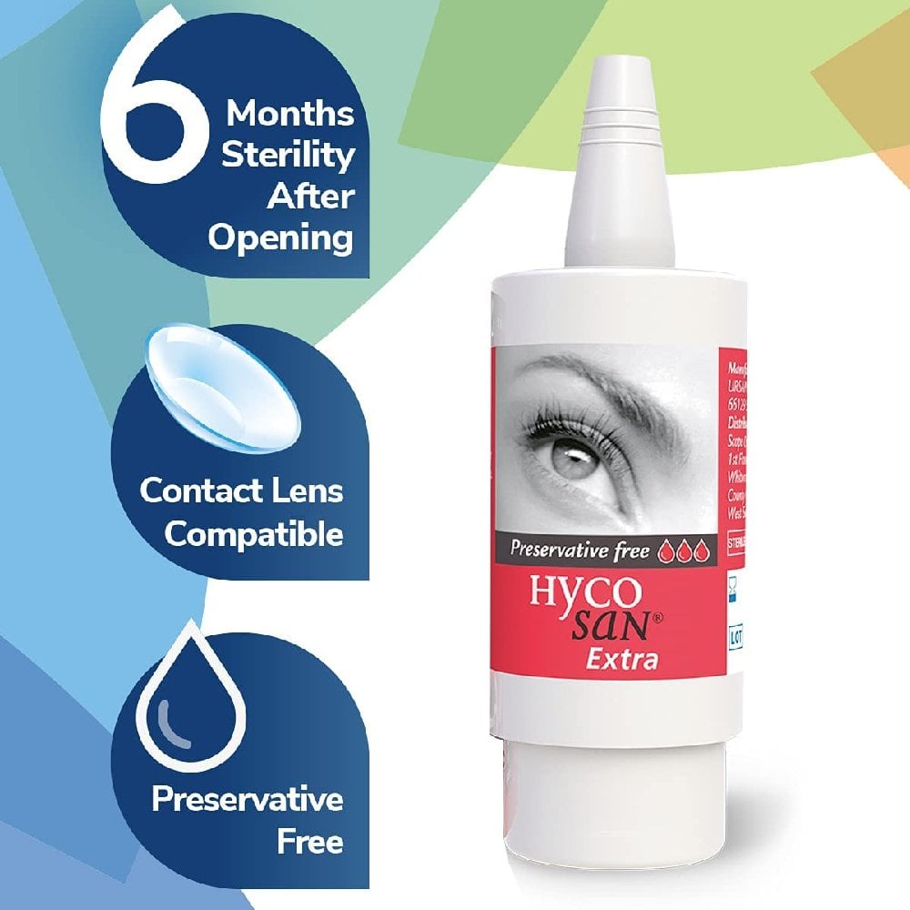 Hycosan Extra 0.2% Eye Drops - 7.5ml