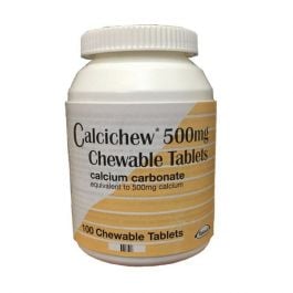 Calcichew 500mg - 100 Tablets product image - Fusion Pharmacy UK