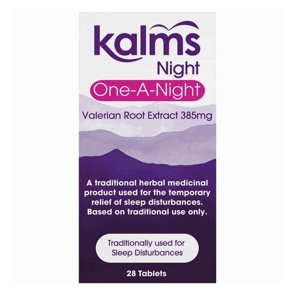 Kalms Night One-A-Night - 28 Tablets product image - Fusion Pharmacy UK