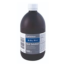 Almus Lactulose 3.3g/5ml - 500ml Oral Solution product image - Fusion Pharmacy UK