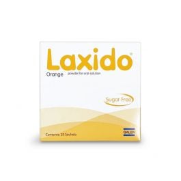 Laxido Orange Powder Sugar Free - 20 Sachets product image - Fusion Pharmacy UK