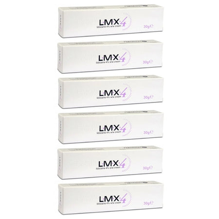 LMX4 Lidocaine 4% Cream - 30g - 6 Packs product image - Fusion Pharmacy UK