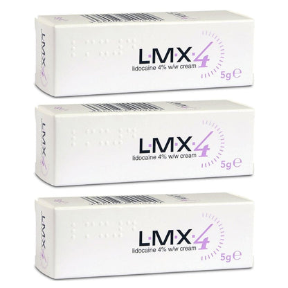 LMX4 Lidocaine 4% Cream - 5g - 3 Packs