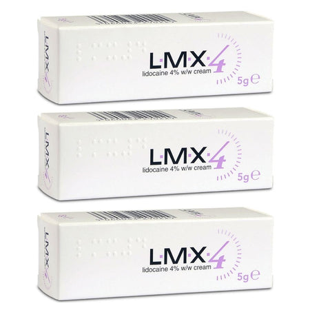 LMX4 Lidocaine 4% Cream - 5g - 3 Packs product image - Fusion Pharmacy UK
