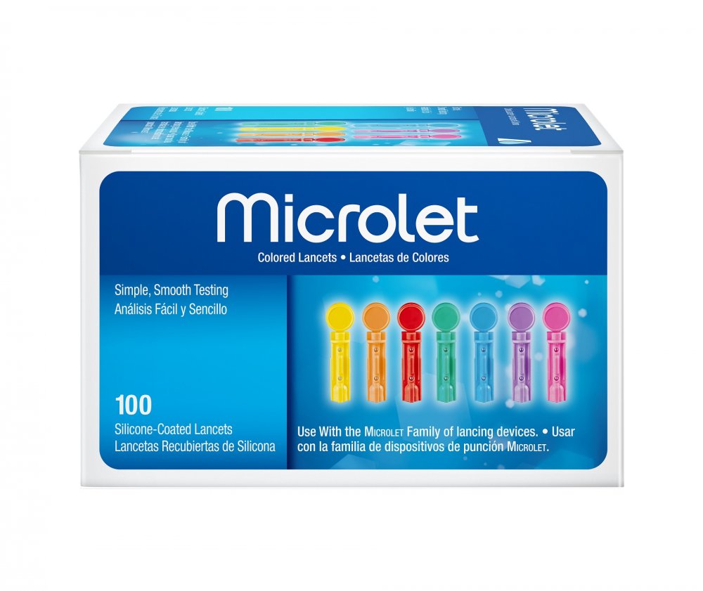 Microlet Lancets - 100 Lancets