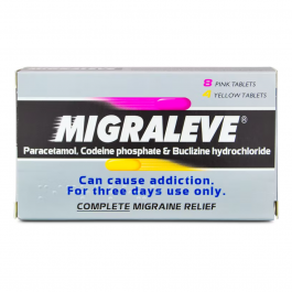 Migraleve Complete Migraine Pink & Yellow - 12 Tablets product image - Fusion Pharmacy UK