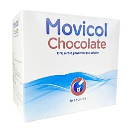Movicol Powder Chocolate - 30 Sachets product image - Fusion Pharmacy UK