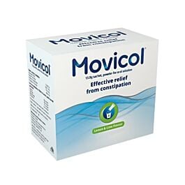 Movicol Powder Lemon & Lime - 50 Sachets product image - Fusion Pharmacy UK