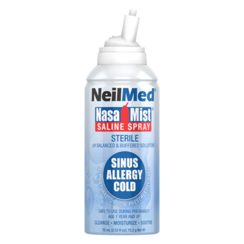 Neilmed NasaMist Saline Nasal Spray - 75ml product image - Fusion Pharmacy UK
