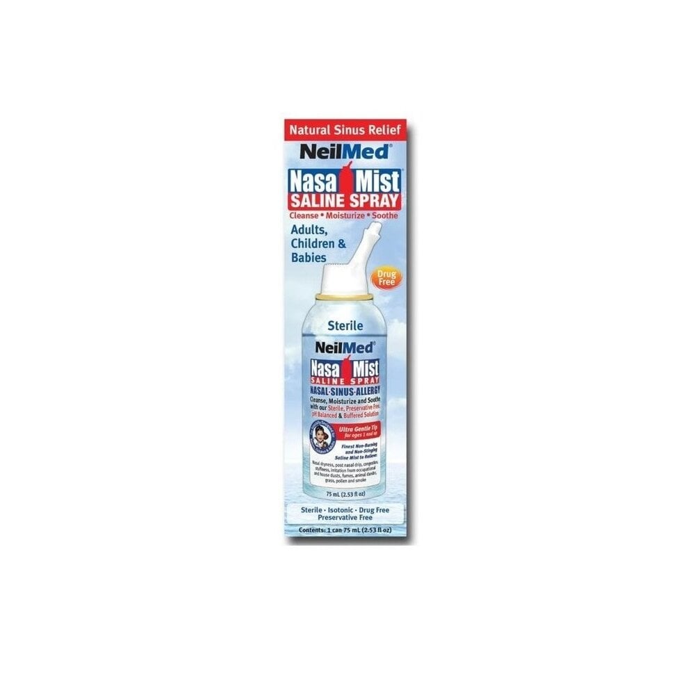Neilmed NasaMist Saline Nasal Spray - 75ml