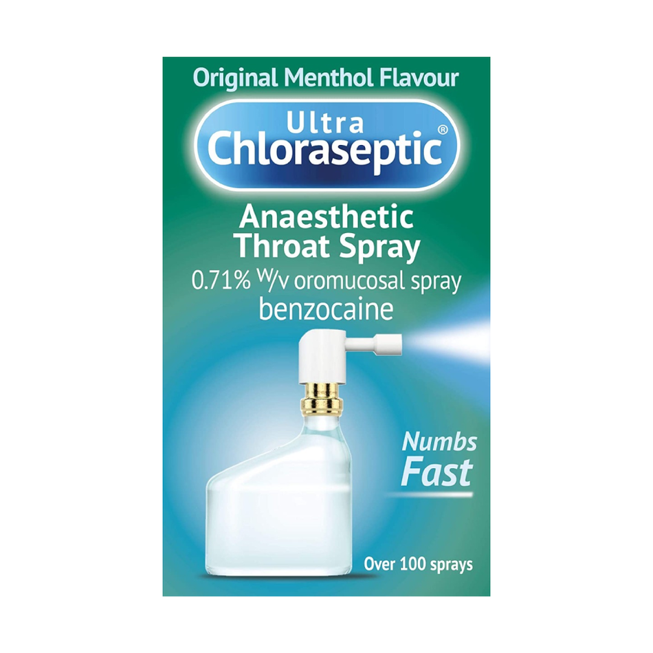 Ultra Chloraseptic Original Menthol Throat Spray - 15ml product image - Fusion Pharmacy UK