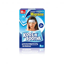 Migraine Kool 'N' Soothe Migraine - 4 Soft Gel Sheets product image - Fusion Pharmacy UK