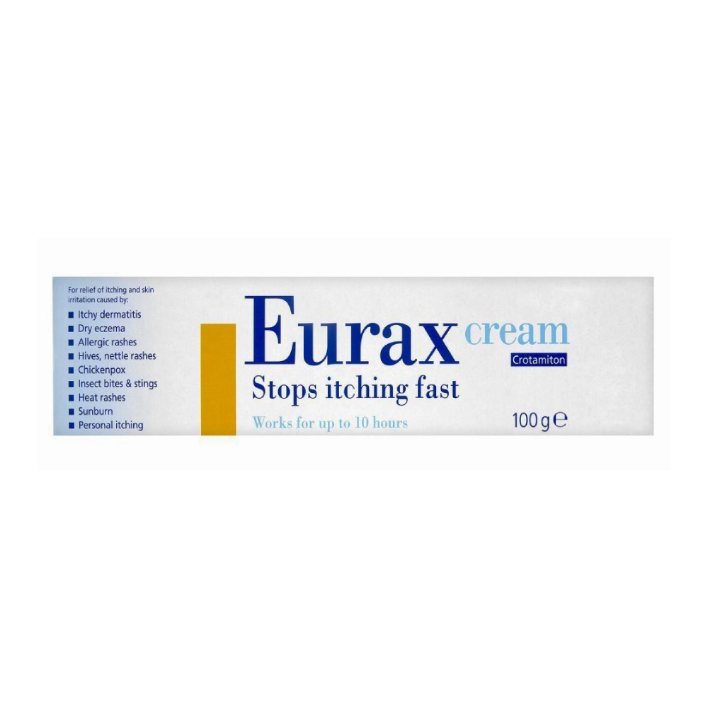 Eurax Anti-Skin Irritation Cream - 100g product image - Fusion Pharmacy UK