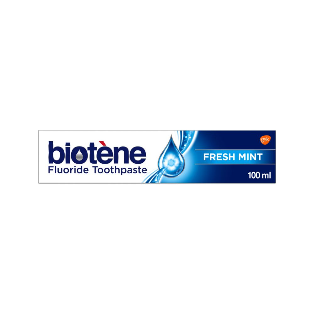 Biotene Fluoride Toothpaste Fresh Mint - 100ml product image - Fusion Pharmacy UK
