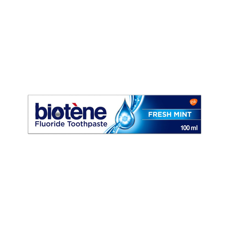 Biotene Fluoride Toothpaste Fresh Mint - 100ml product image - Fusion Pharmacy UK