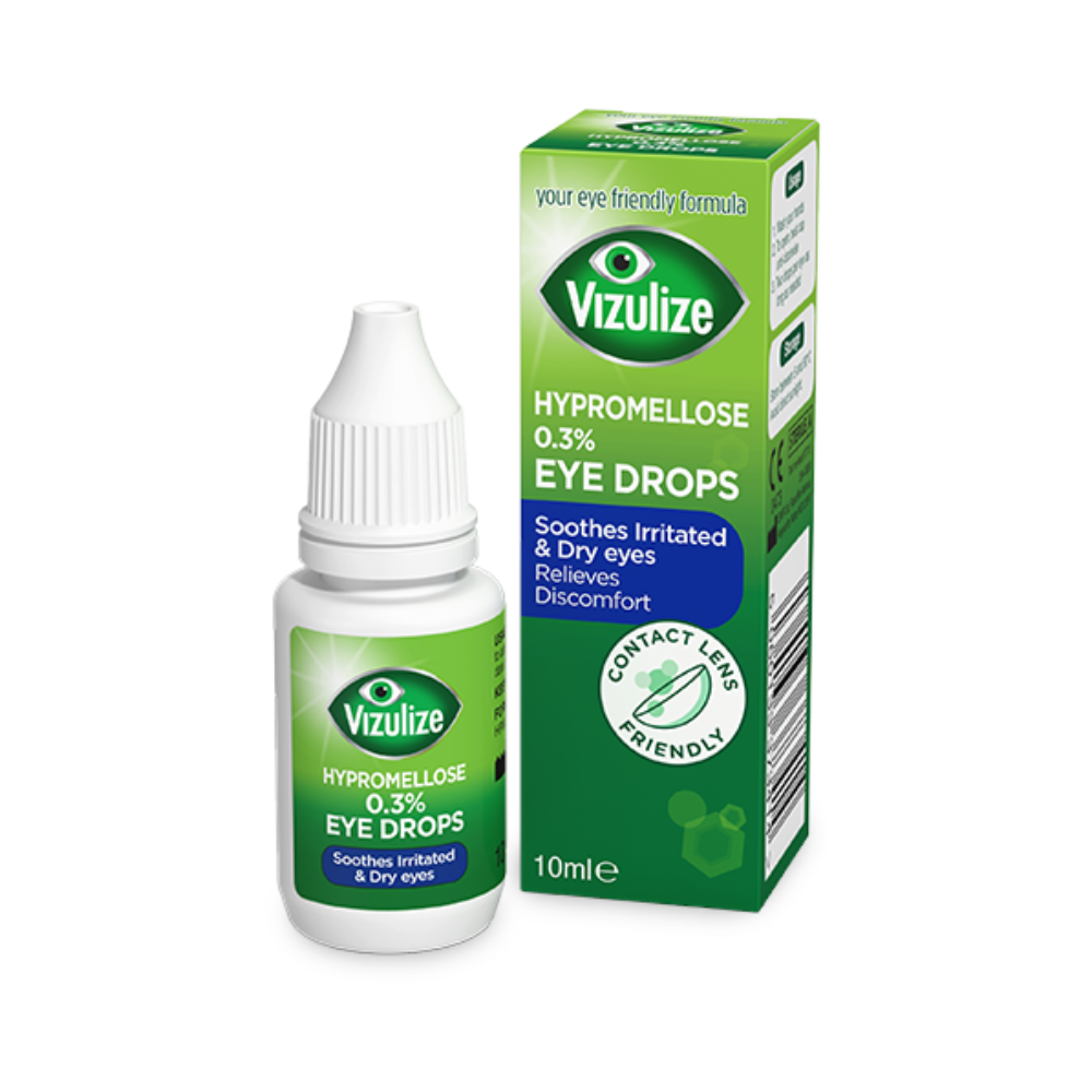 Vizulize Hypromellose 0.3% Eye Drops - 10ml product image - Fusion Pharmacy UK
