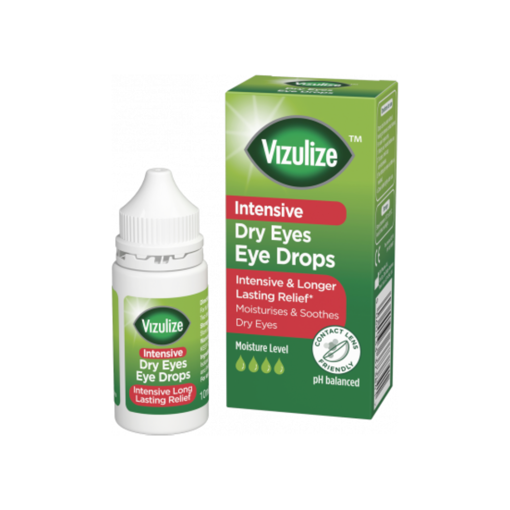 Vizulize Intensive Dry Eye Drops - 10ml product image - Fusion Pharmacy UK