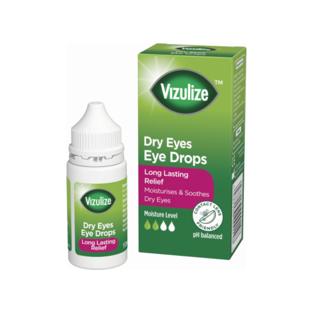 Vizulize Dry Eye Drops - 10ml product image - Fusion Pharmacy UK
