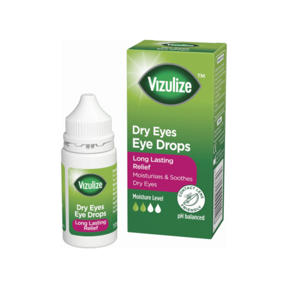 Vizulize Dry Eye Drops - 10ml product image - Fusion Pharmacy UK
