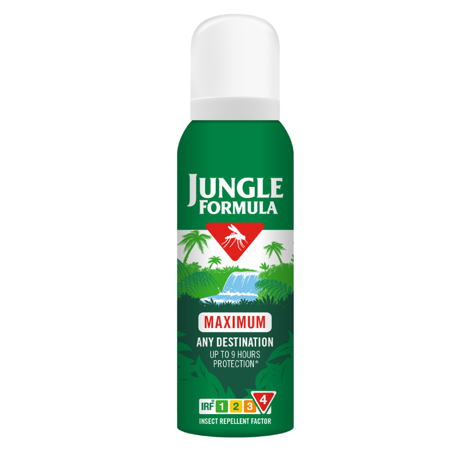 Jungle Formula Maximum Insect Repellent Aerosol - 125ml product image - Fusion Pharmacy UK