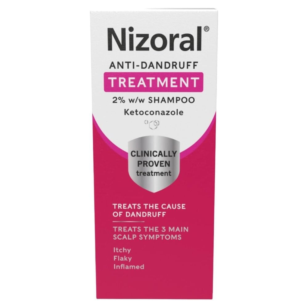 Nizoral Anti-Dandruff Shampoo - 60ml product image - Fusion Pharmacy UK