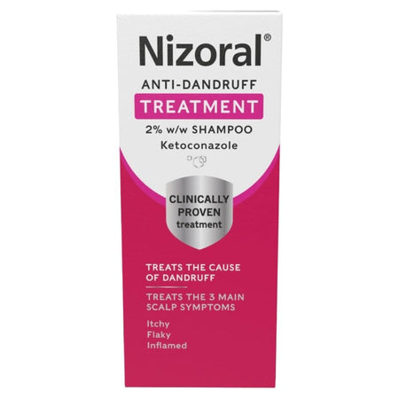 Nizoral Anti-Dandruff Shampoo - 60ml product image - Fusion Pharmacy UK