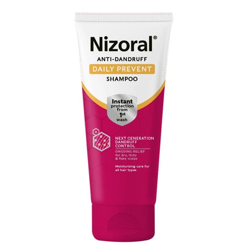 Nizoral Anti-Dandruff Daily Prevent Shampoo - 200ml product image - Fusion Pharmacy UK