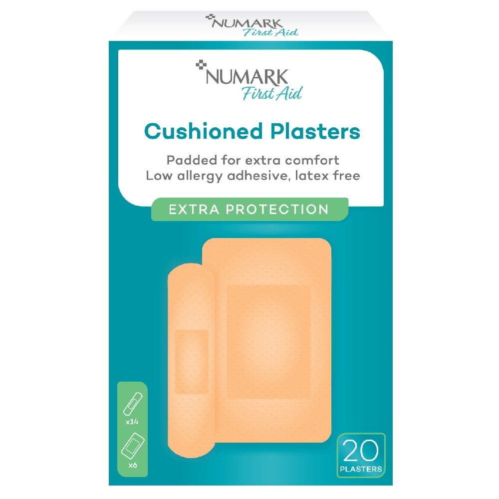 Numark Cushioned - 20 Plasters