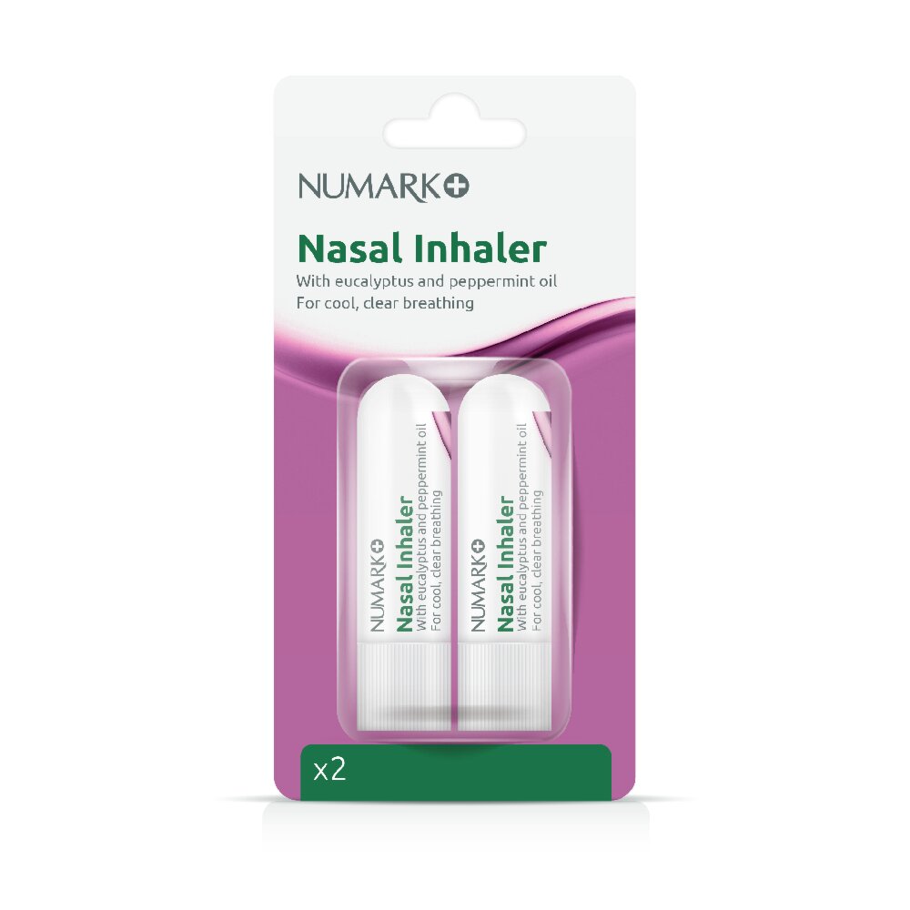 Numark Nasal Inhaler For Cool & Clear Breathing - Twin Pack product image - Fusion Pharmacy UK