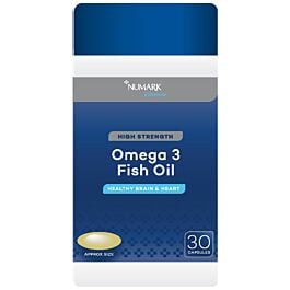 Numark High Strength Cod Liver Oil With Vit A & D - 30 Capsules product image - Fusion Pharmacy UK