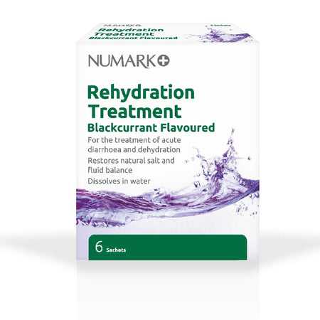 Numark Rehydration Treatment For Diarrhoea - 6 Sachets product image - Fusion Pharmacy UK