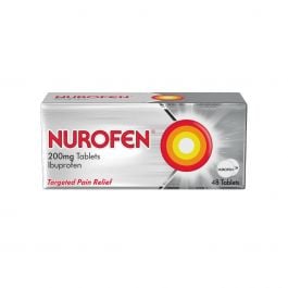 Nurofen 200mg Tablets - 48 Tablets product image - Fusion Pharmacy UK