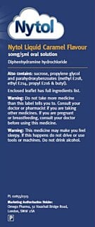 Nytol Liquid Caramel Flavour 10mg/5ml - 300ml