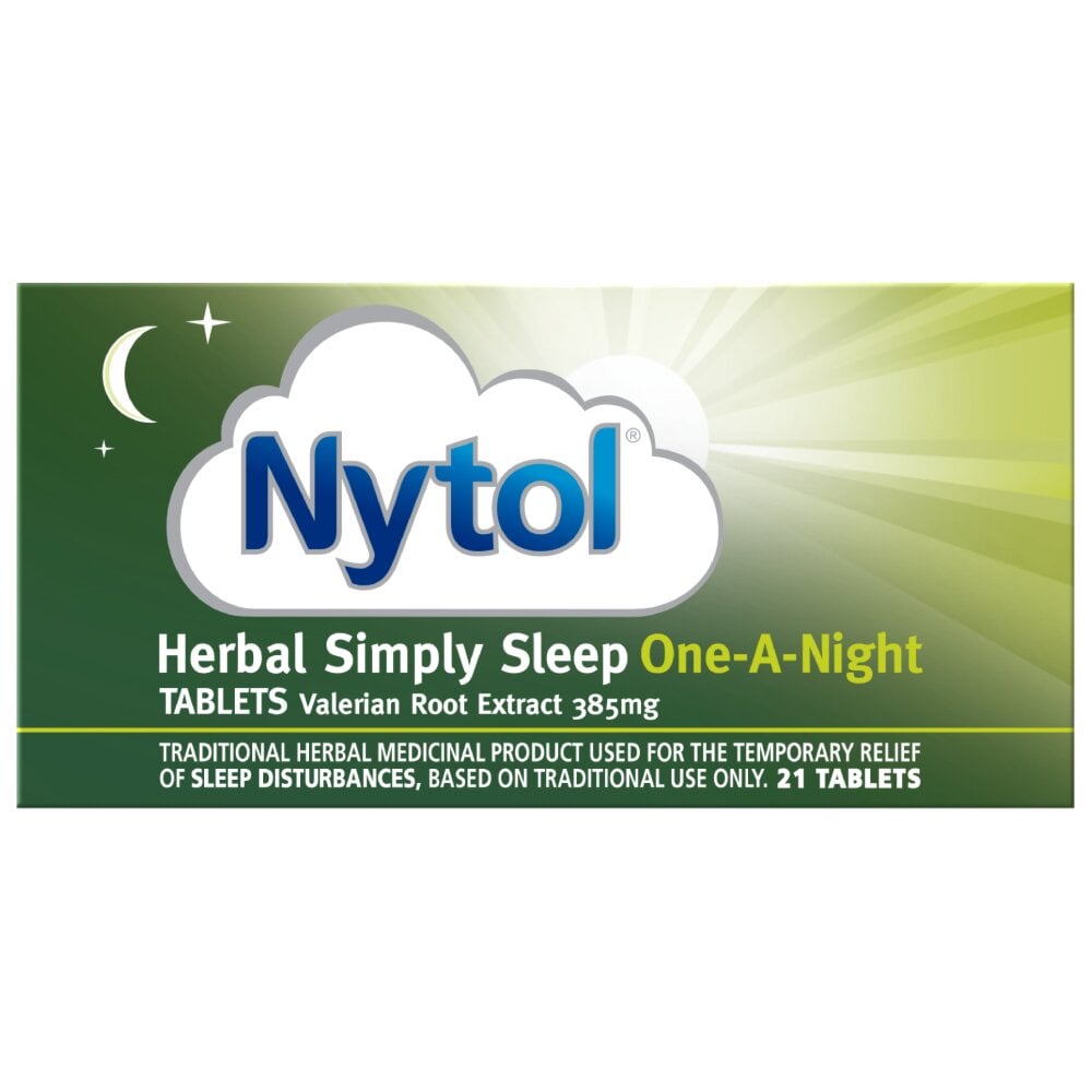 Nytol Herbal One a Night - 21 Tablets product image - Fusion Pharmacy UK