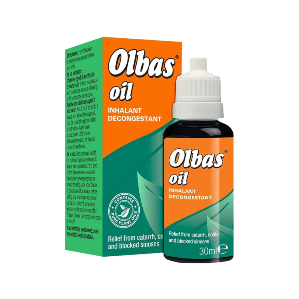 Olbas Oil Decongestant - 30ml product image - Fusion Pharmacy UK