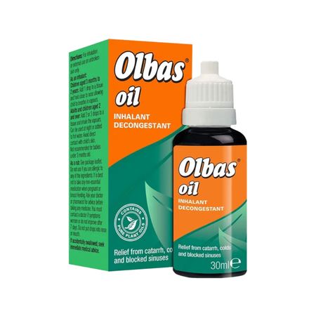 Olbas Oil Decongestant - 30ml product image - Fusion Pharmacy UK