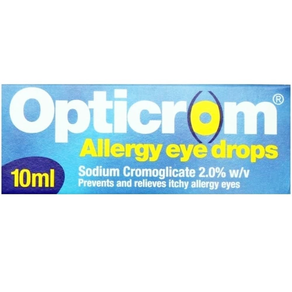Opticrom Allergy Eye Drops - 10ml product image - Fusion Pharmacy UK