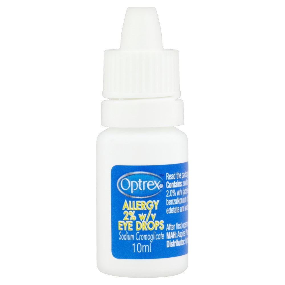 Optrex Allergy Eye Drops 2% w/v - 10ml  - 3 Packs