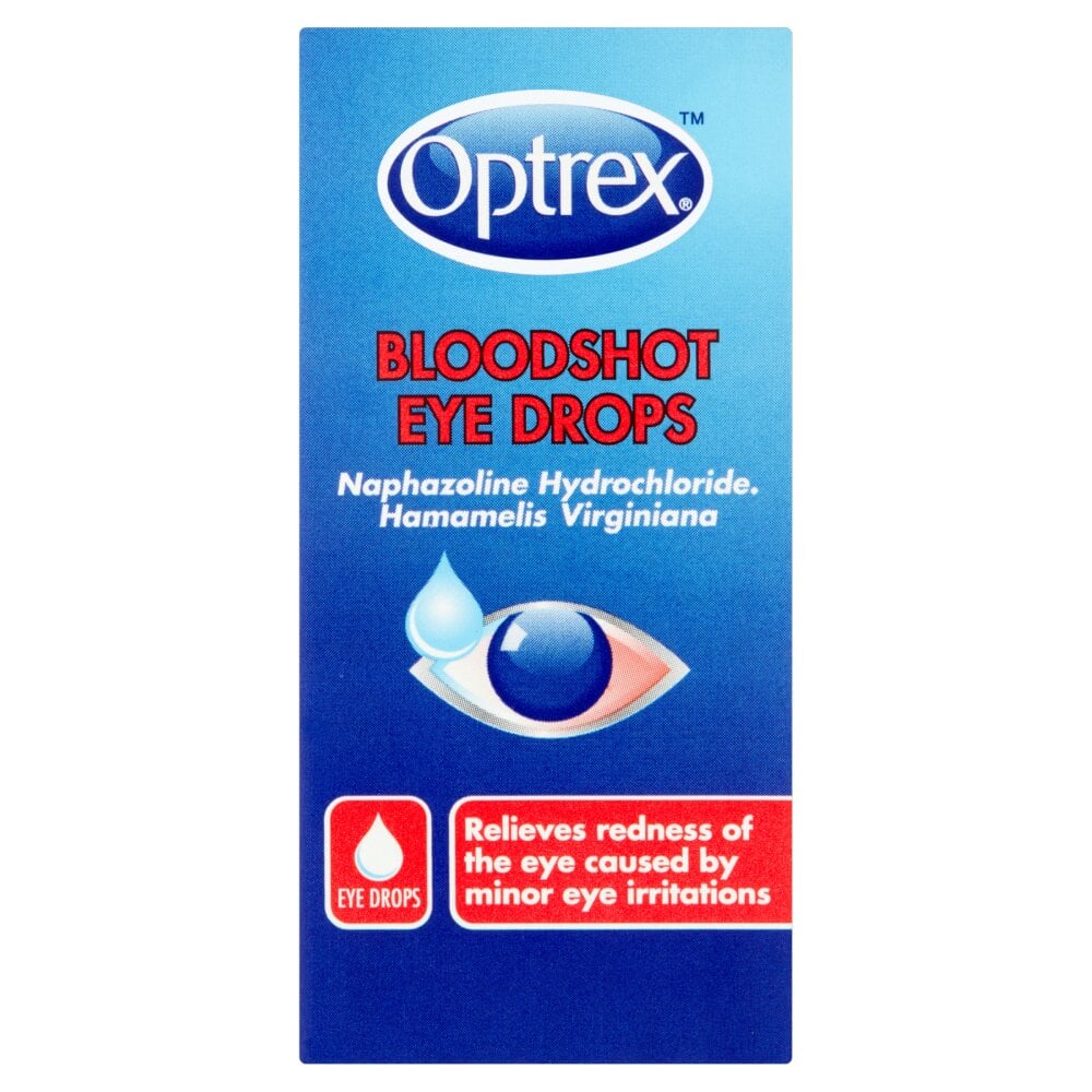 Optrex Bloodshot Eye Drops - 10ml product image - Fusion Pharmacy UK