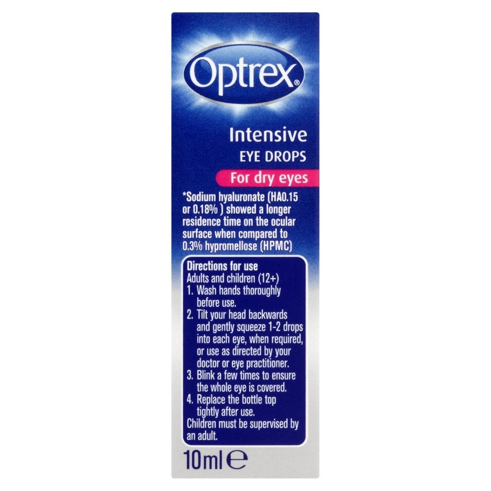 Optrex Intensive Eye Drops - 10ml