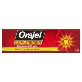 Orajel Extra Strength Dental Gel - 5.3g product image - Fusion Pharmacy UK