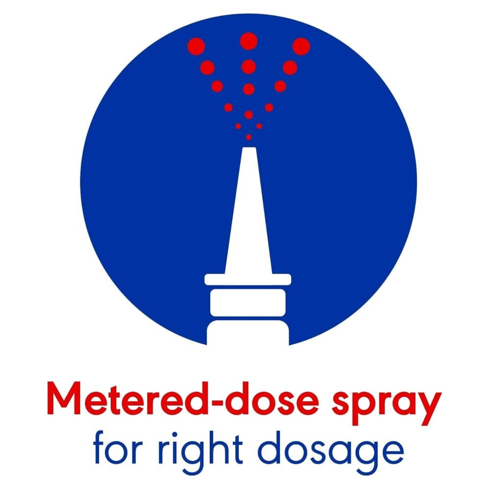 Otrivine Blocked Nose Relief Adult Metered Dose Nasal Spray 0.1% - 10ml