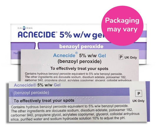 Acnecide 5% Gel Benzoyl Peroxide - 30g