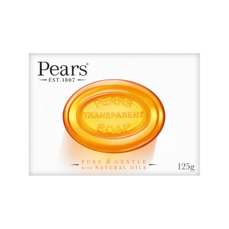 Pears Transparent Soap - 125g product image - Fusion Pharmacy UK