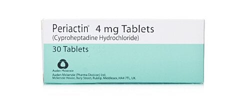 Periactin 4mg Anti-Histamine Tablets - 30 Tablets product image - Fusion Pharmacy UK