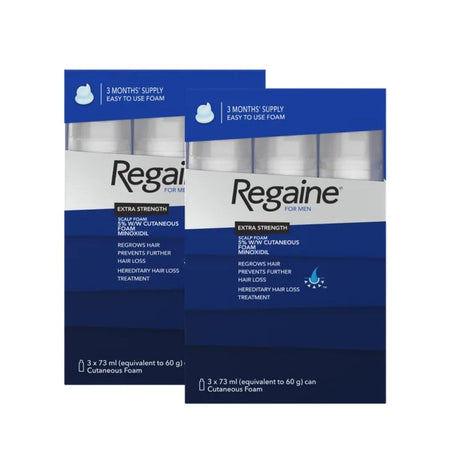 Regaine For Men Extra Strength Scalp Foam - Six Months Supply - 73ml product image - Fusion Pharmacy UK